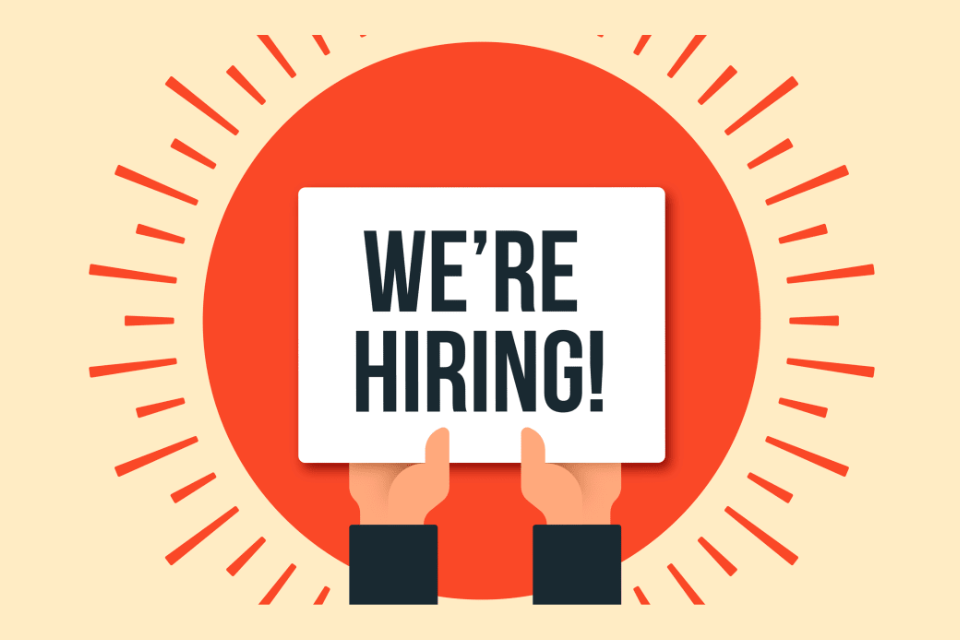 We're hiring